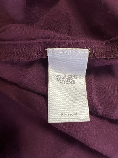 Pure Jill Women’s Purple Long Sleeve Button Up Shirt - XS