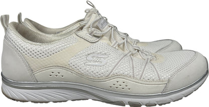 Skechers Women’s White Gratis Memory Foam Slip On Sport Sneakers - 11