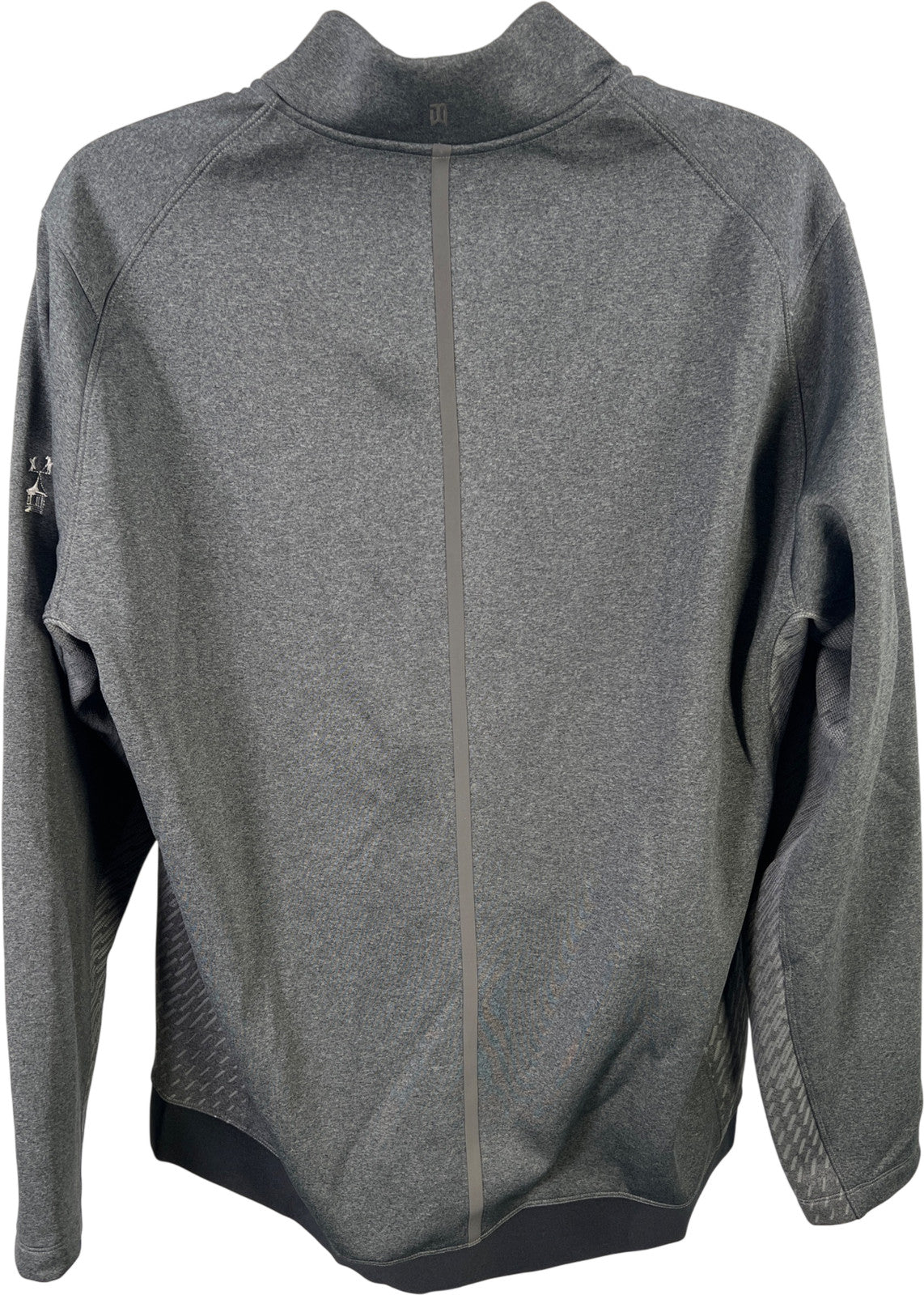 Nike Men’s Gray Tiger Woods Fleece Lined Full Zip Sweatshirt - XXL