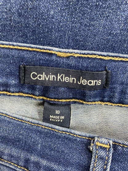 Calvin Klein Women's Medium Wash High Rise Skinny Jeans - 10