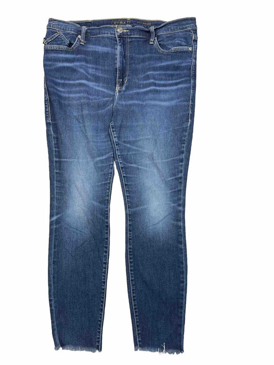 Rock and Republic Women's Medium Wash High Roller Legging Jeans - 18 M