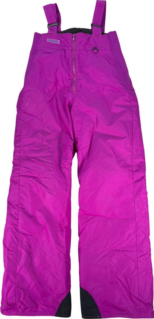 Columbia Women’s Purple 100% Nylon Snow Bibs Pants - M