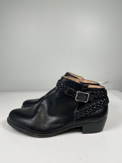 Life Stride Women’s Black Velocity 2.0 Adrianna Side Zip Ankle Booties - 10 Wide