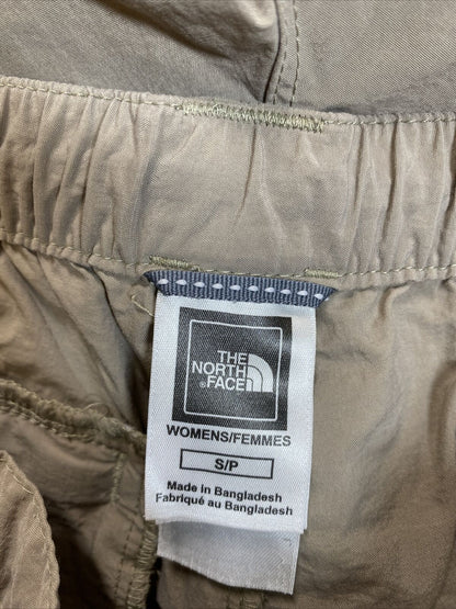 The North Face Women's Brown Cargo Hiking Shorts - S