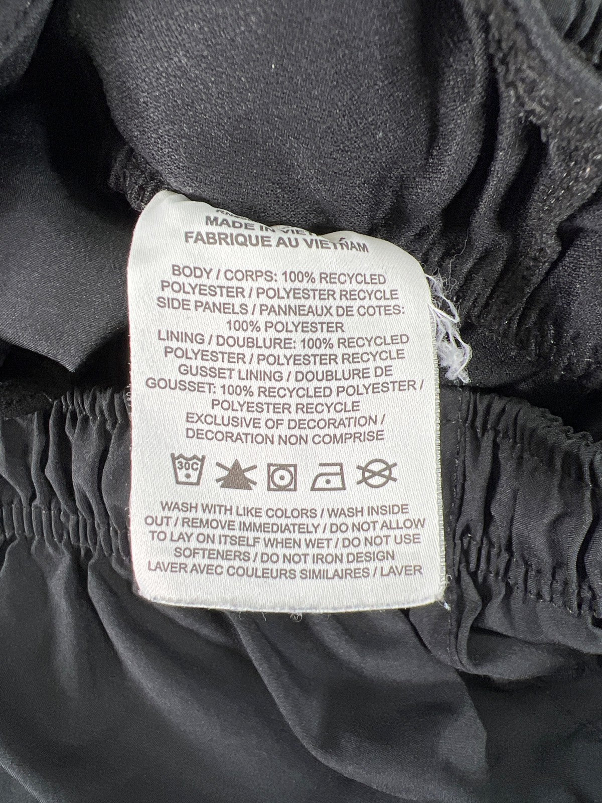 Nike Women’s Black Dri-Fit Lined Athletic Shorts - S