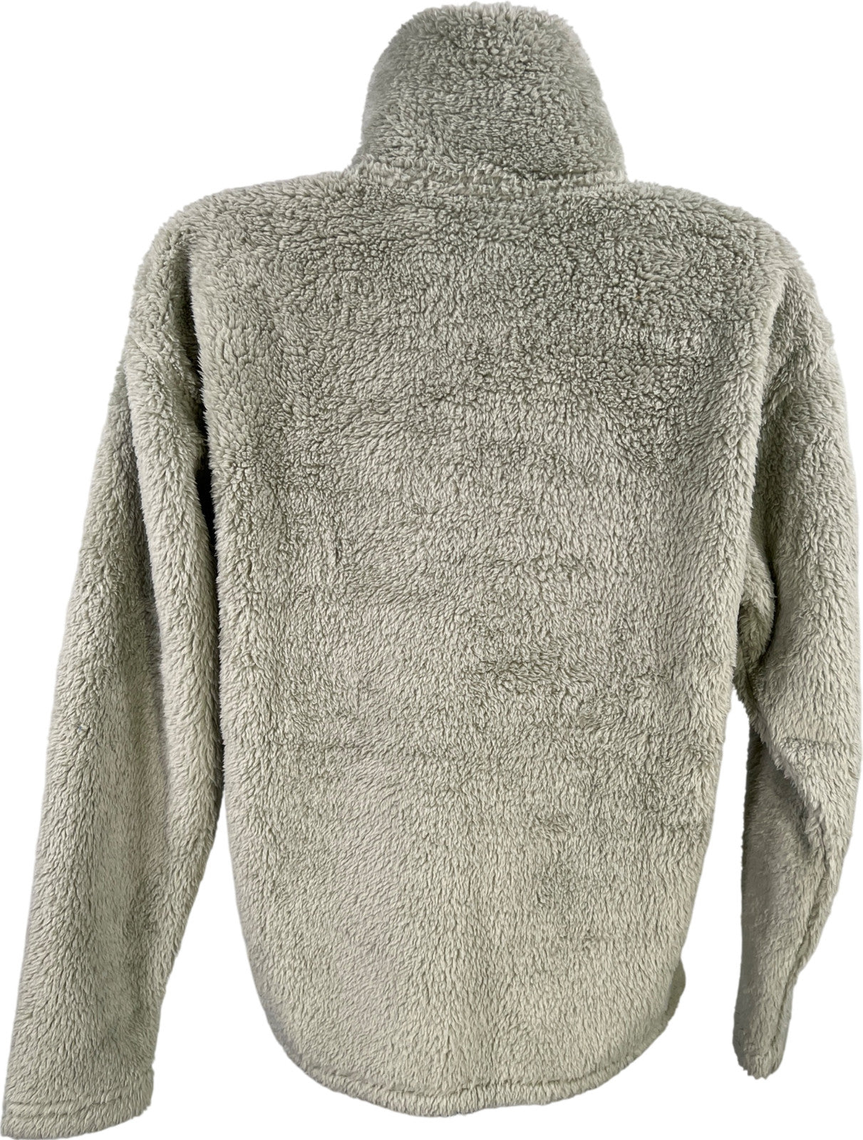 Eddie Bauer Women’s Mint Green Plush Long Sleeve 1/4 Zip Pullover Jacket - XS