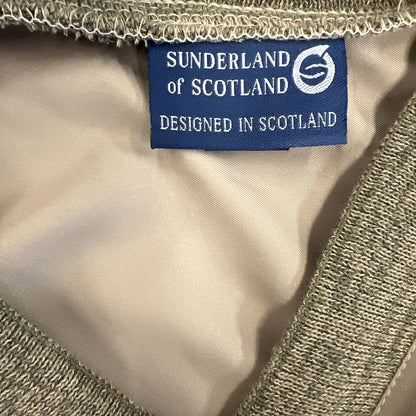 Sunderland of Scotland Men's Beige Golf Windbreaker Pullover Jacket - XXL