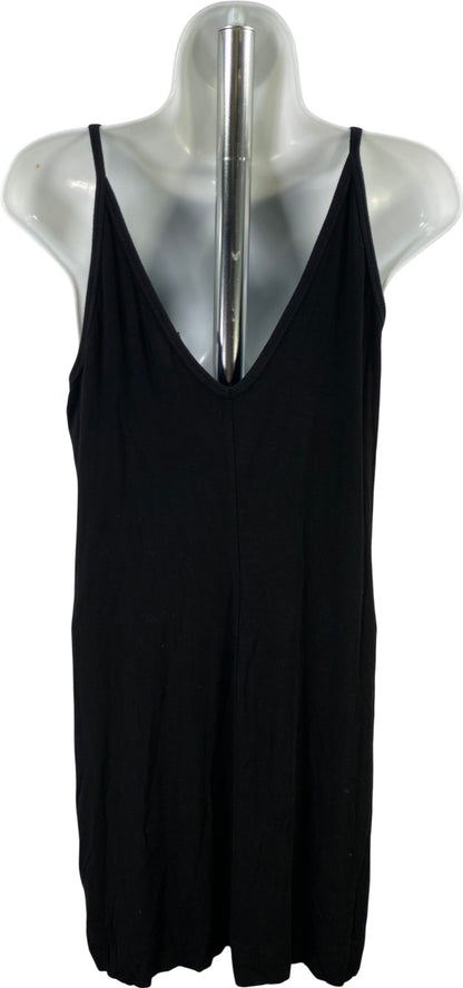 White House Black Market Women’s Black High Neck Shift Dress - S