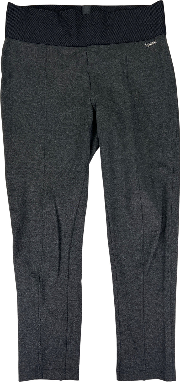 Calvin Klein Women’s Dark Gray Pull On Leggings - L