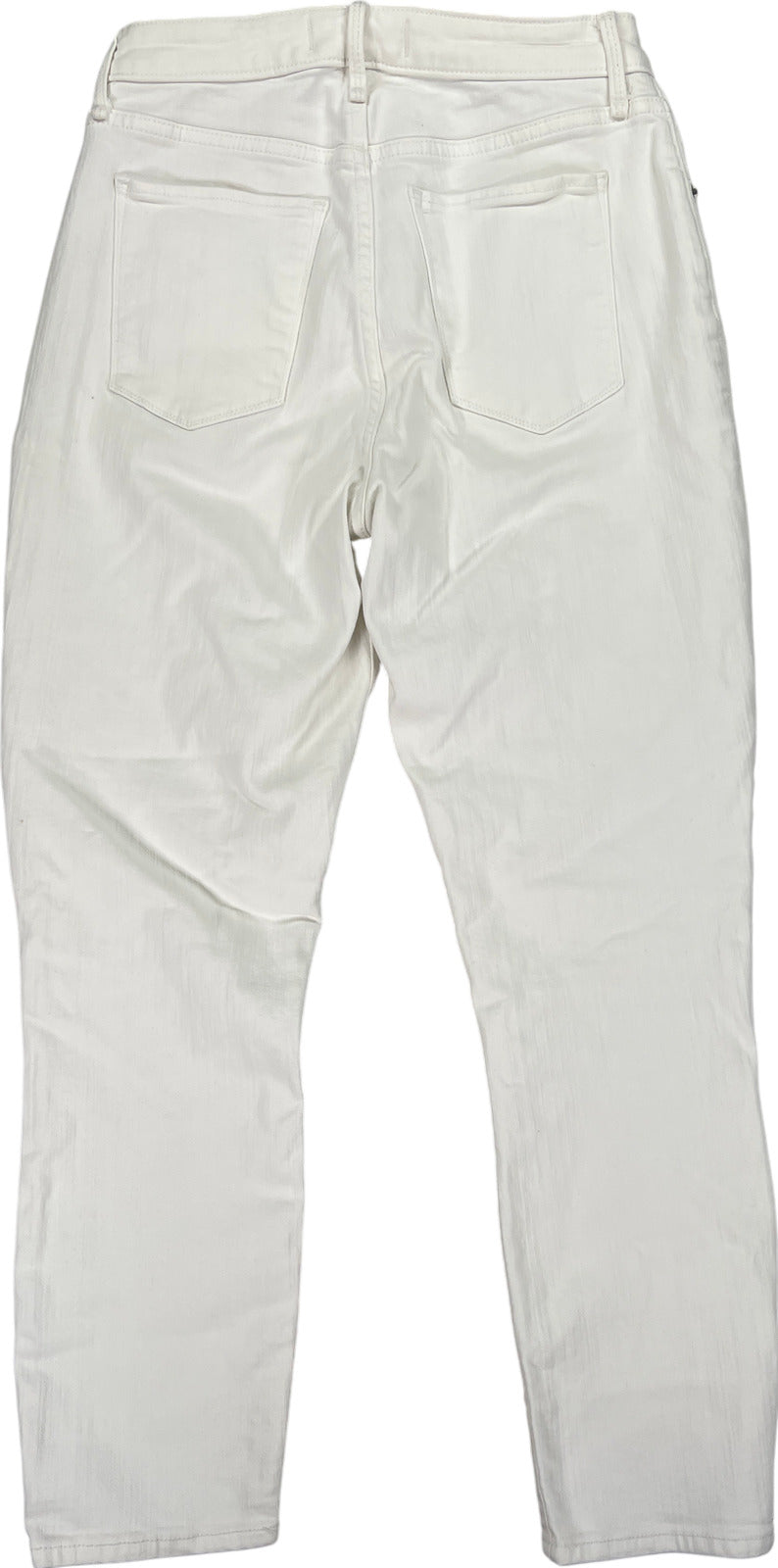 Abercrombie and Fitch Women’s White Super Skinny Ankle Jeans - 27/4