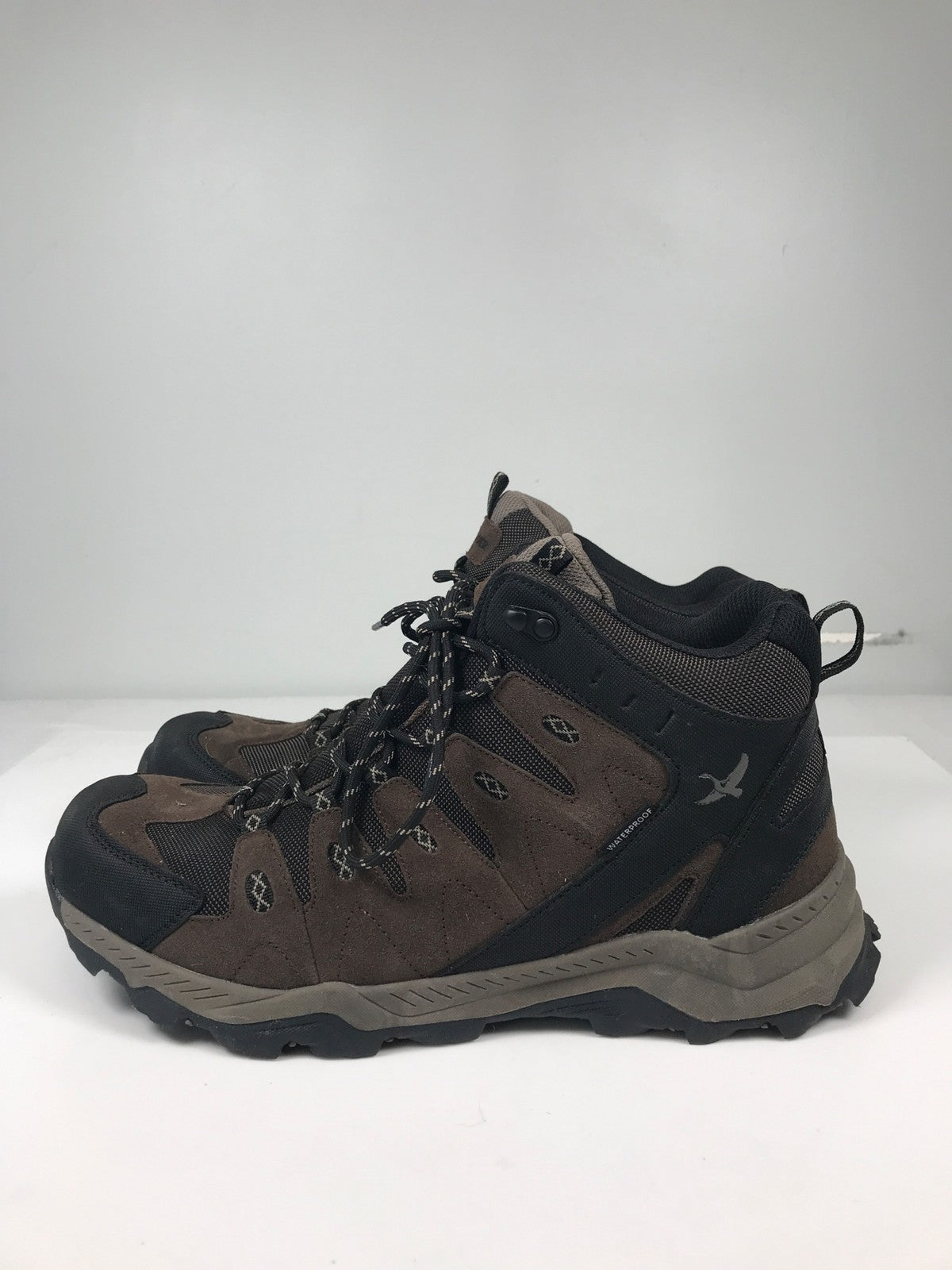 Eddie Bauer Men’s Brown Suede Maple Ridge Winter Hiking Boots - 13