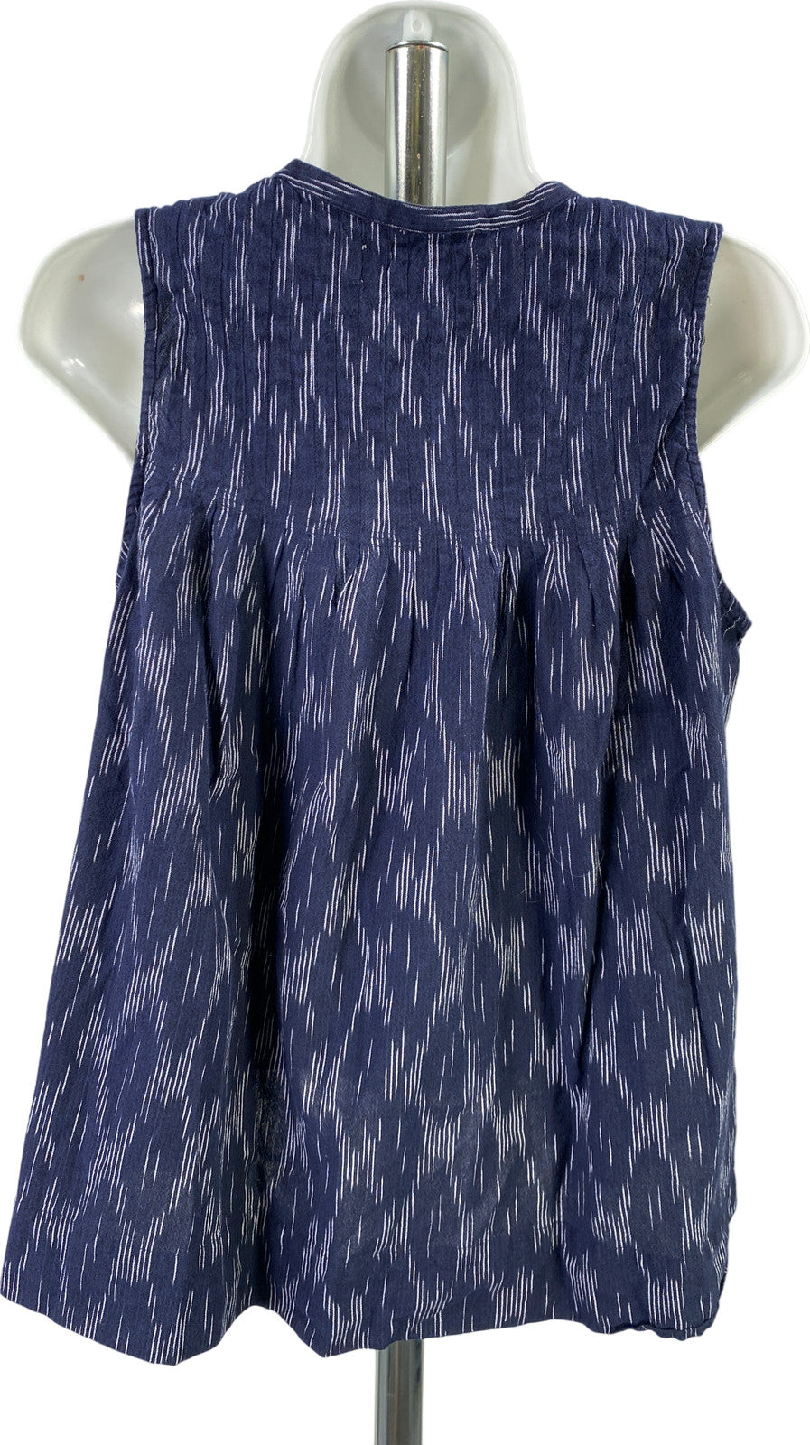 Lucky Brand Women’s Blue V-Neck Sleeveless Tank Top - S