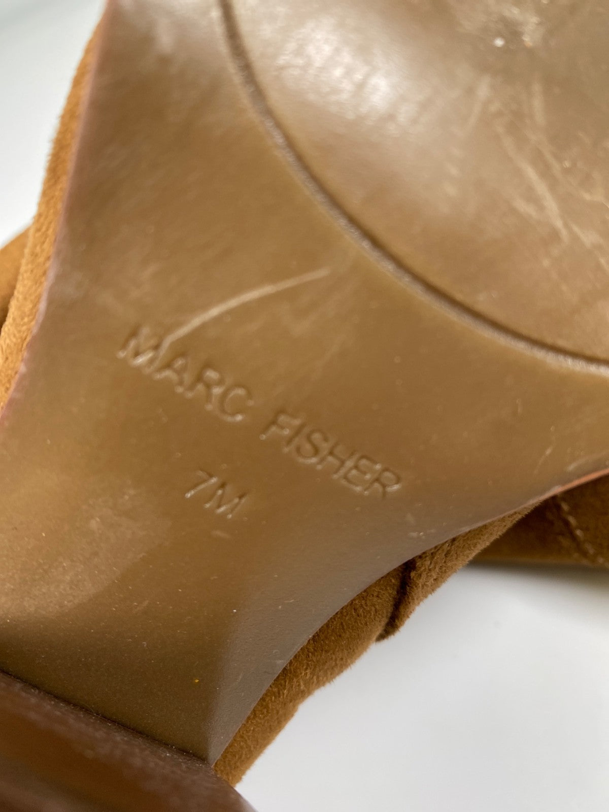 Marc Fisher Women’s Brown Over The Knee Heeled Boots - 7