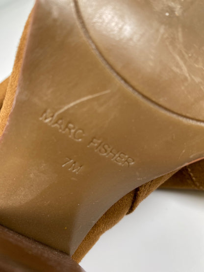 Marc Fisher Women’s Brown Over The Knee Heeled Boots - 7