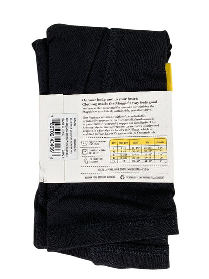Maggies Organics Women's Black Side Pocket Bike Shorts - M