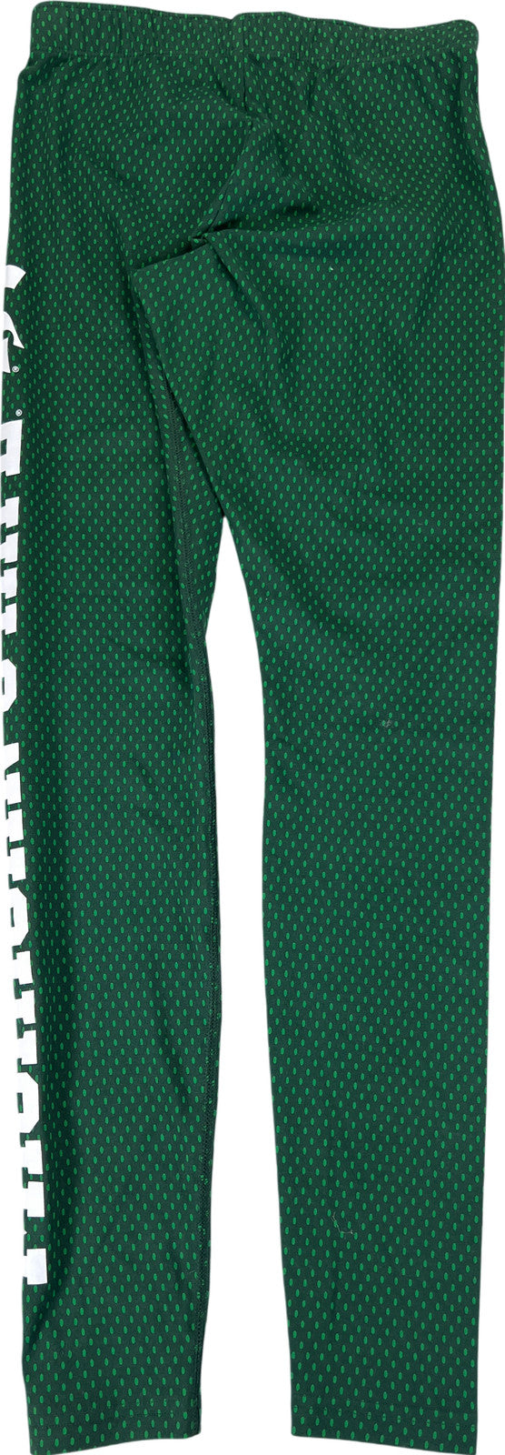 NEW Nike College Women’s Green MSU Spartans Pull On Leggings - S