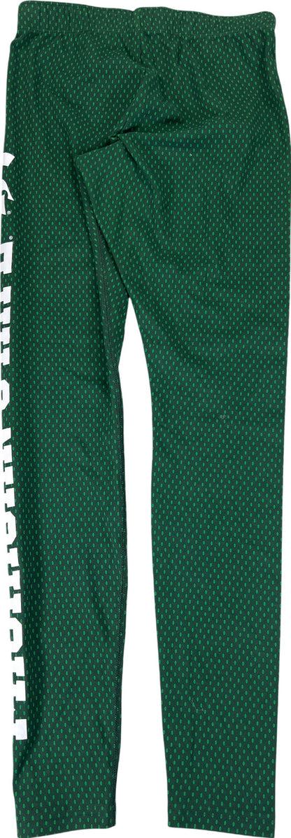 NEW Nike College Women’s Green MSU Spartans Pull On Leggings - S