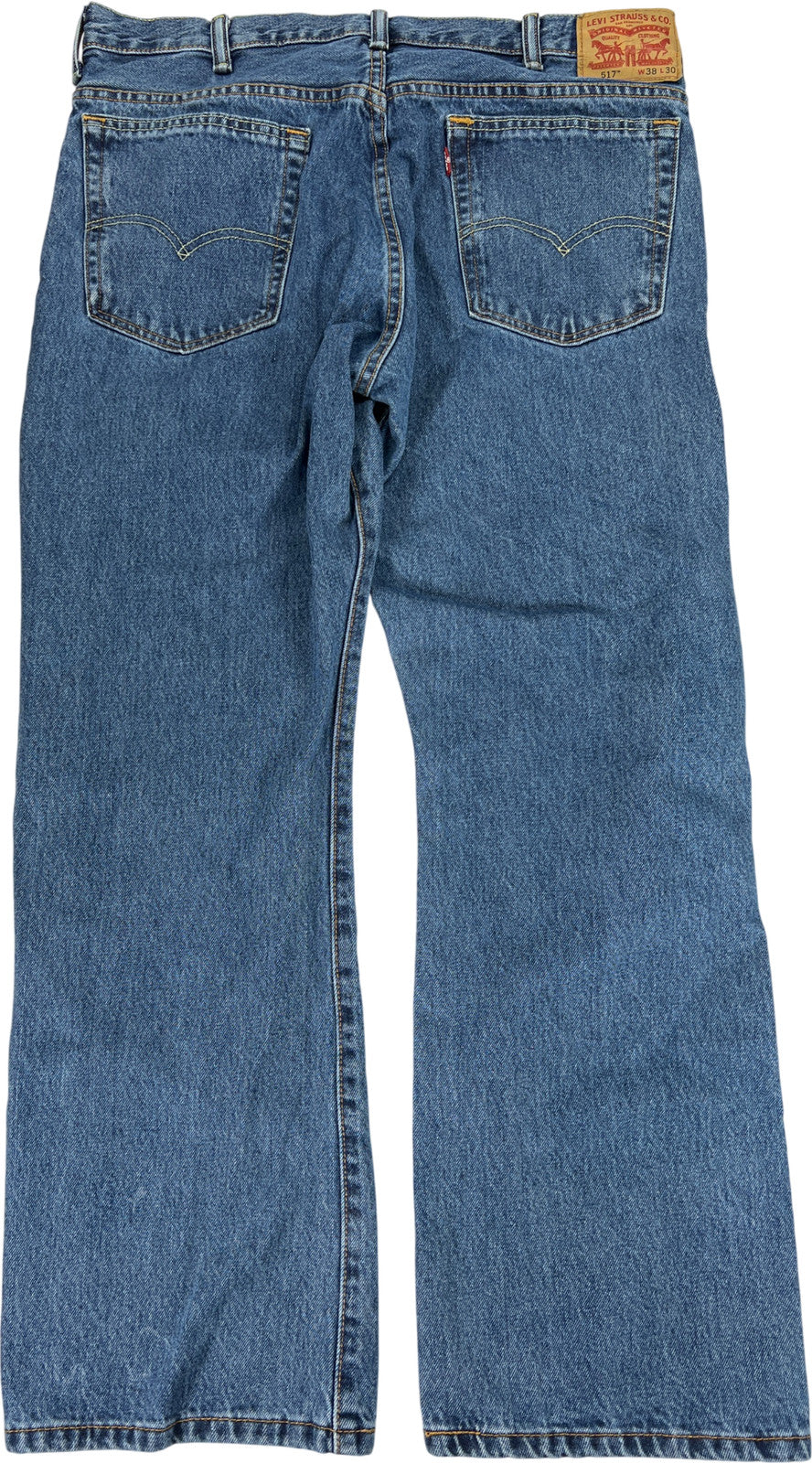 Levi’s Men’s Medium Wash 517 Bootcut Denim Jeans - 38x30