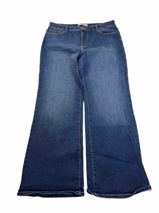 Levi's Women's Dark Wash 512 Perfectly Slimming Boot Cut Jeans - 16 Short