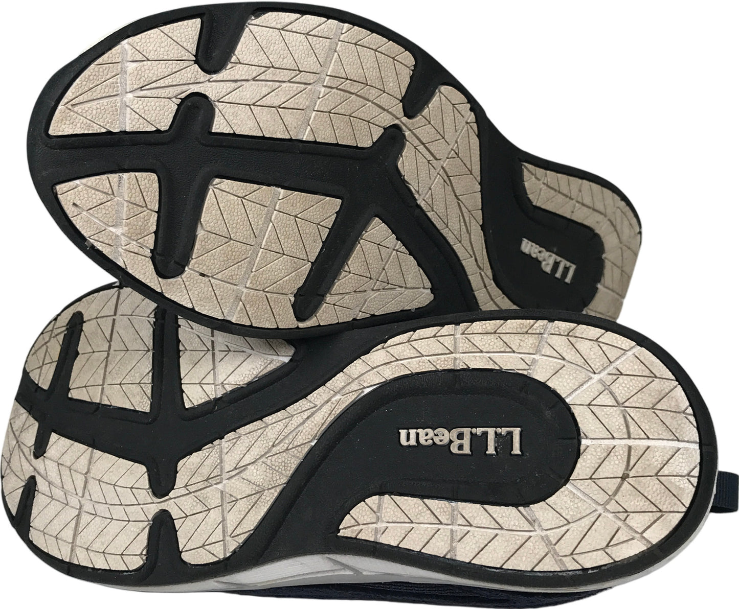 LL Bean Women’s Blue Suede Lace Up Walking Sneakers - 6.5