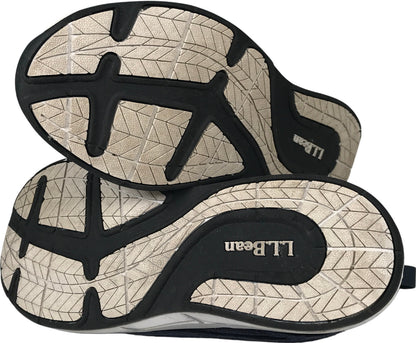 LL Bean Women’s Blue Suede Lace Up Walking Sneakers - 6.5