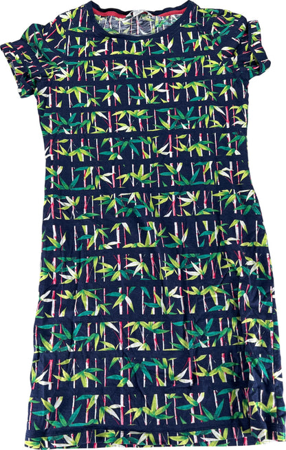 Tommy Bahama Women’s Navy Blue Floral Short Sleeve Sheath Dress - XS