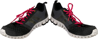 Reebok Women’s Gray Realflex Lace Up Athletic Shoes - 9.5