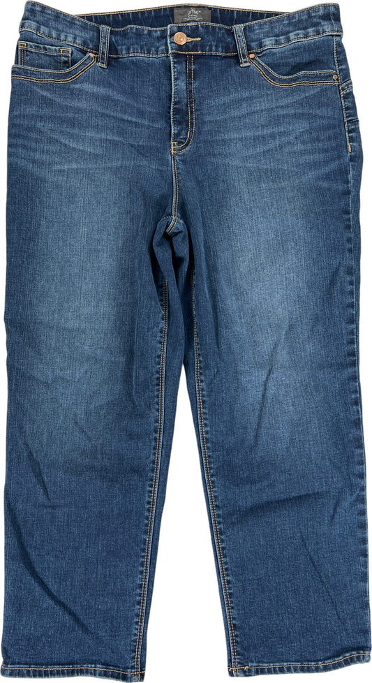 Chico’s Women’s Medium Wash So Lifting Cropped Denim Jeans - 1.5/US 10