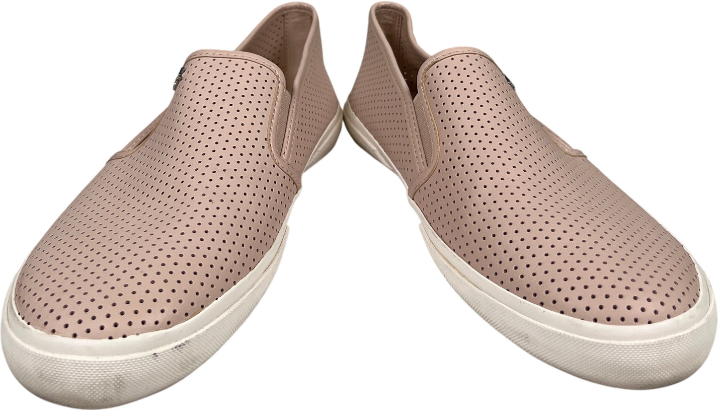 Michael Kors Women’s Pink Perforated Slip On Loafers - 10