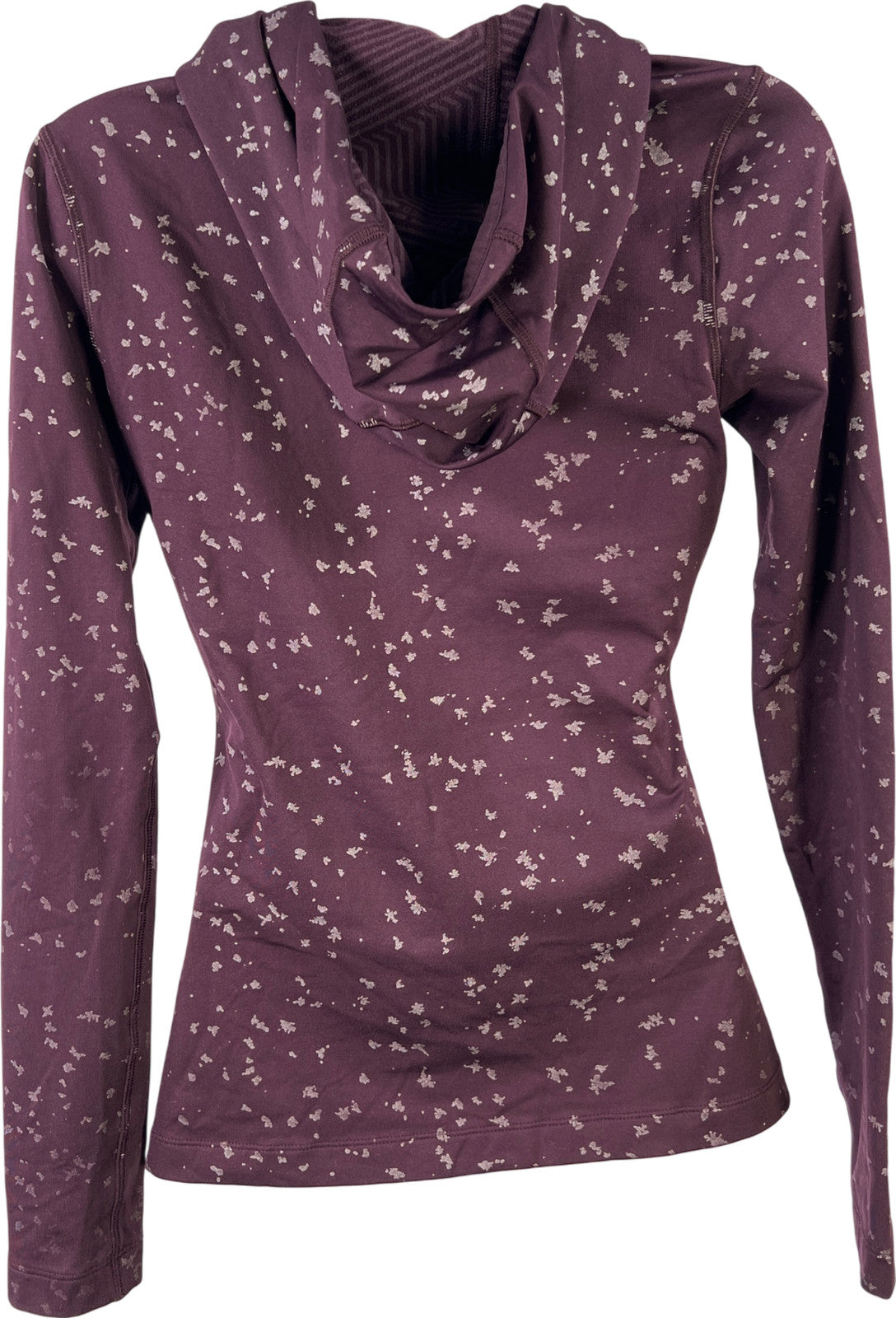 Under Armour Womens Purple ColdGear Fitted Hooded Athletic Shirt - XS