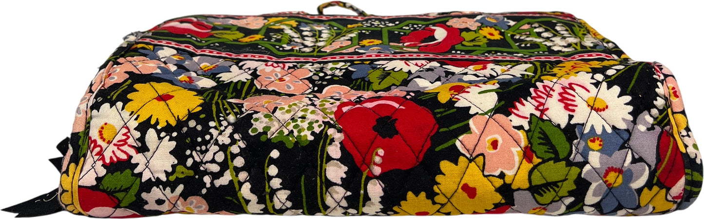Vera Bradley Multi-Color Poppy Fields Cosmetic Traveler Door Organizer Bag