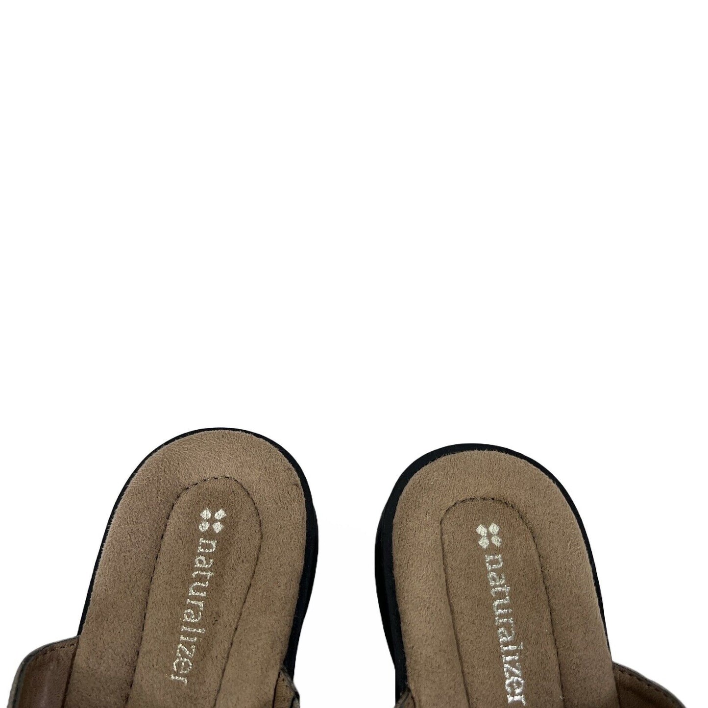 Naturalizer Women's Bronze Metallic Beaded Flip Flop Sandals - 8 Wide