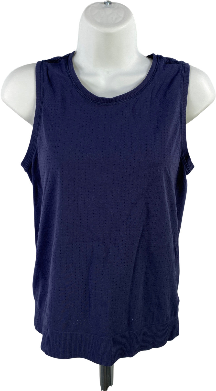 Athleta Women’s Navy Blue Breathable High Neck Athletic Tank Top - S