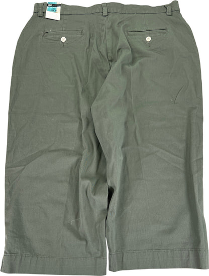 Lee Women’s Green Stretch At The Waist Capri Pants - 18W
