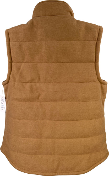 Croft and Barrow Women’s Sleeveless Full Zip Quilted Vest - M