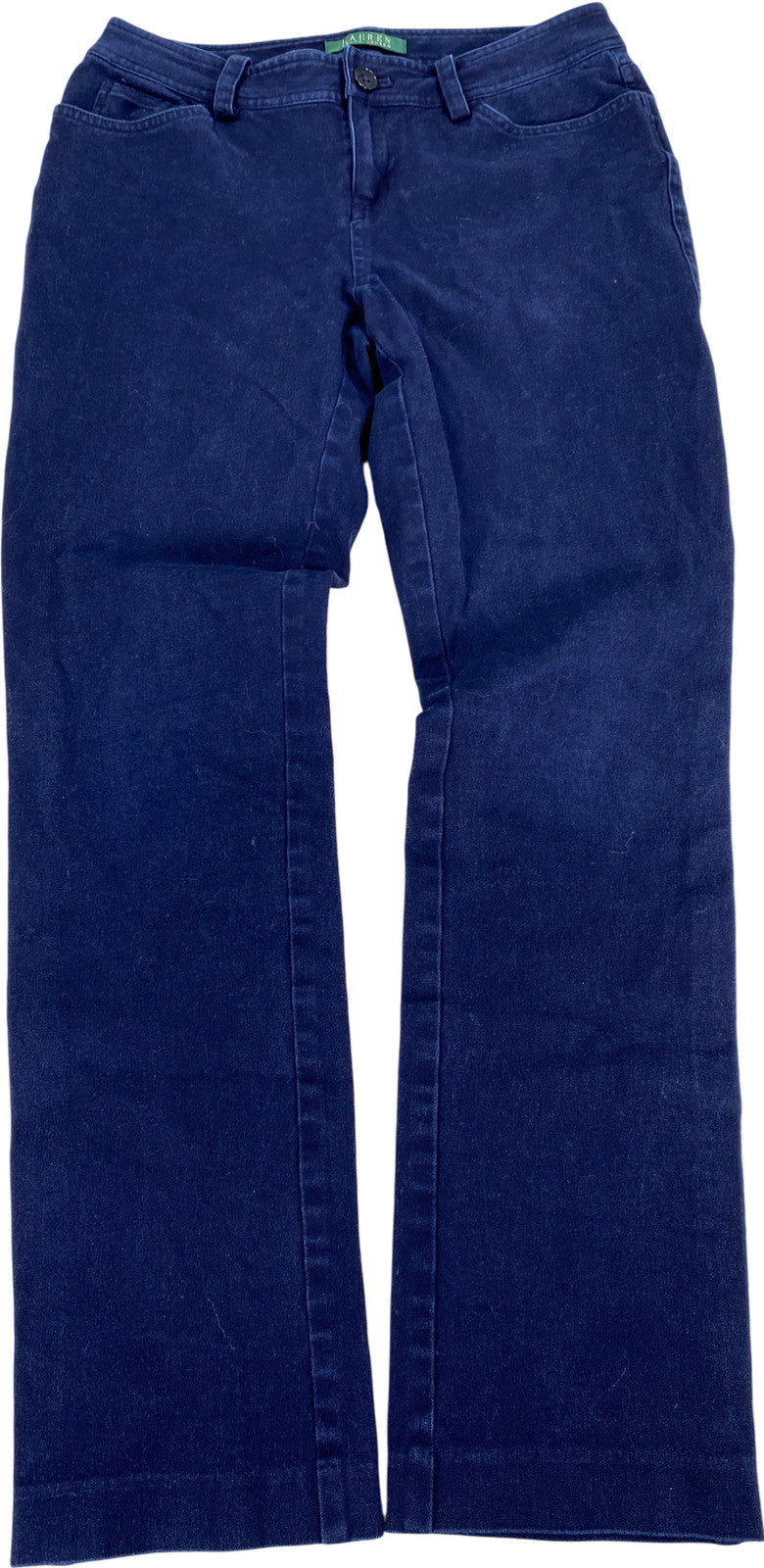 Lauren Ralph Lauren Women’s Blue Straight Leg Jeans - 2