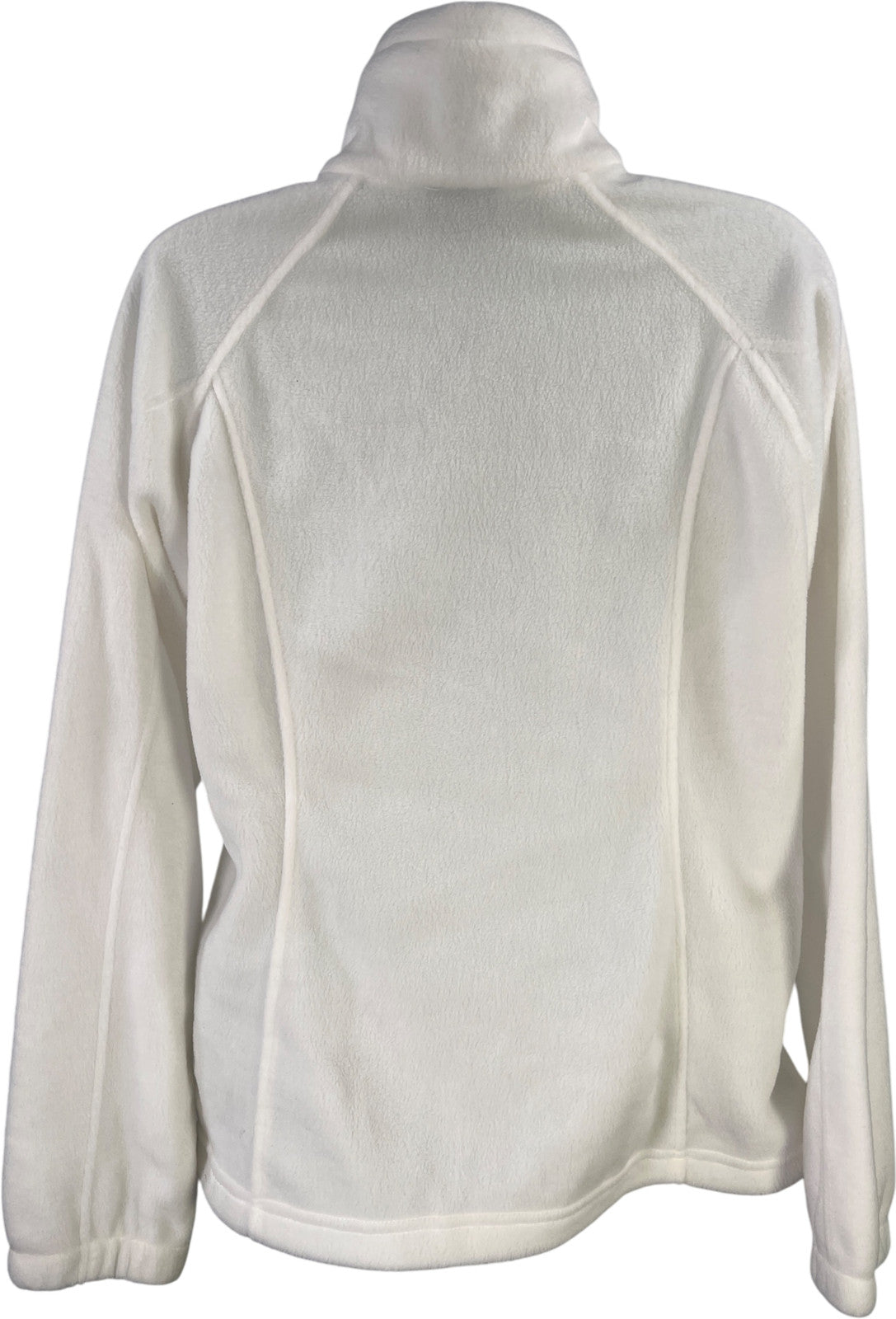Columbia Women’s White Benton Springs Full Zip Fleece Jacket - M