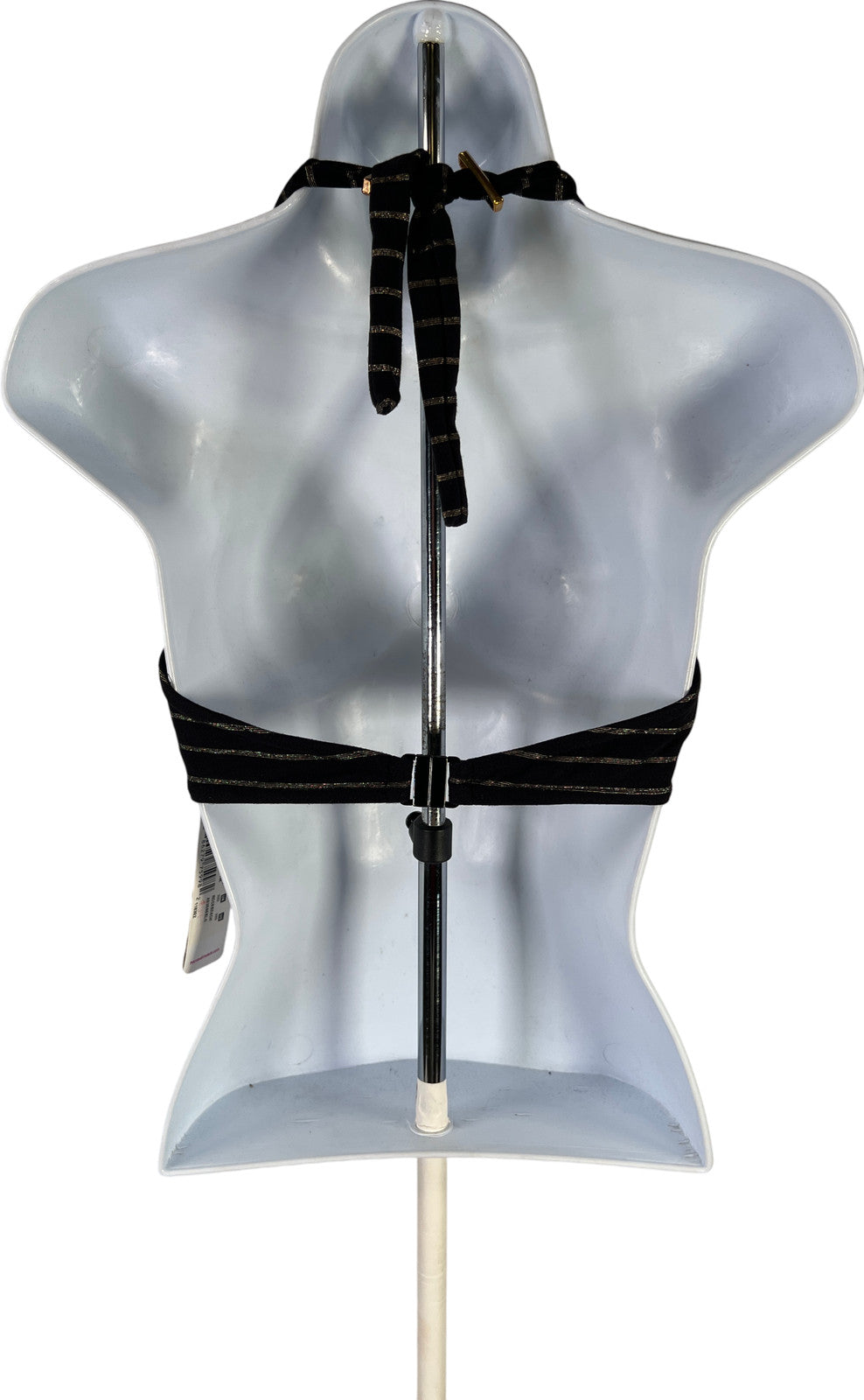 NEW Freya Women’s Gold/Black Striped Rock Beach Bikini Swim Top - 32D