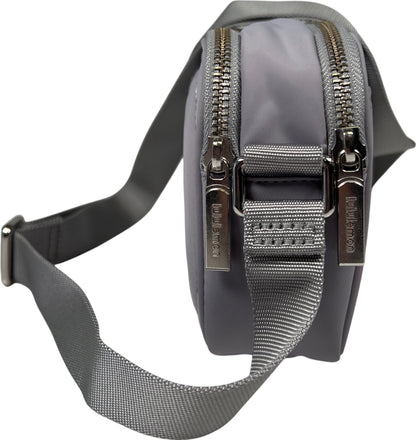 Lululemon Women’s Vapor Gray Crossbody Multi-Pocket Camera Bag Purse