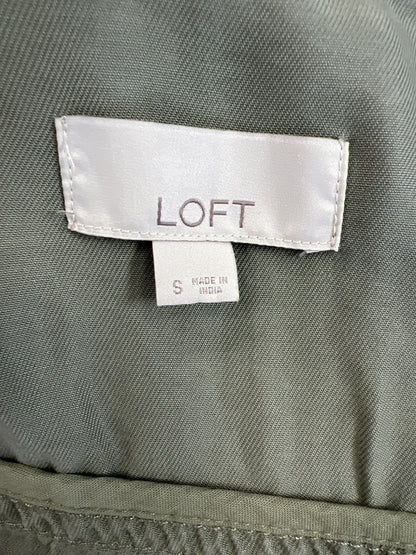 LOFT Women’s Green Long Sleeve Snap Utility Jacket - S