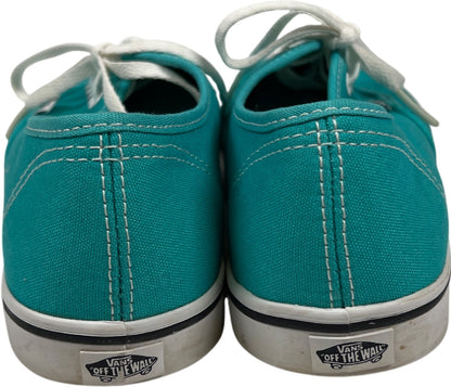 Vans Women’s Blue Low Top Canvas Lace Up Sneakers - 6.5