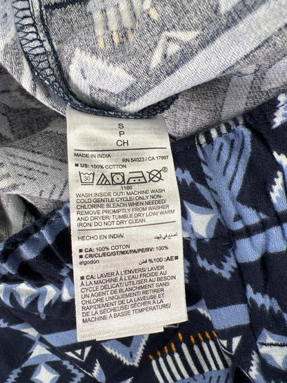 Gap Women’s Blue Holiday Hanukkah Pajama Pants - S