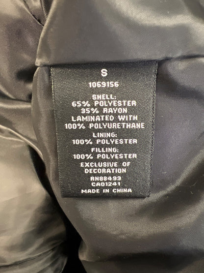 Be by Blanc Noir Women’s Black Hooded Sleeveless Puffer Vest - S