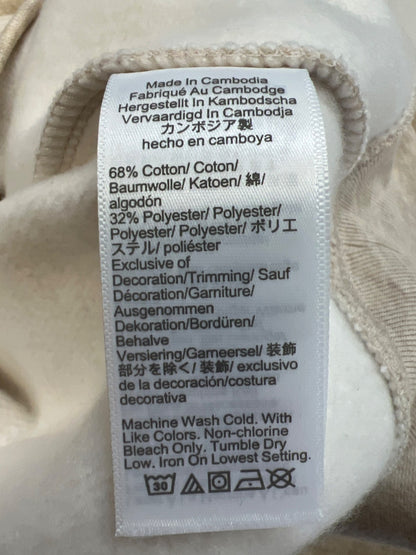 J.Crew Women’s Ivory Long Sleeve Rugby Polo Sweatshirt - M