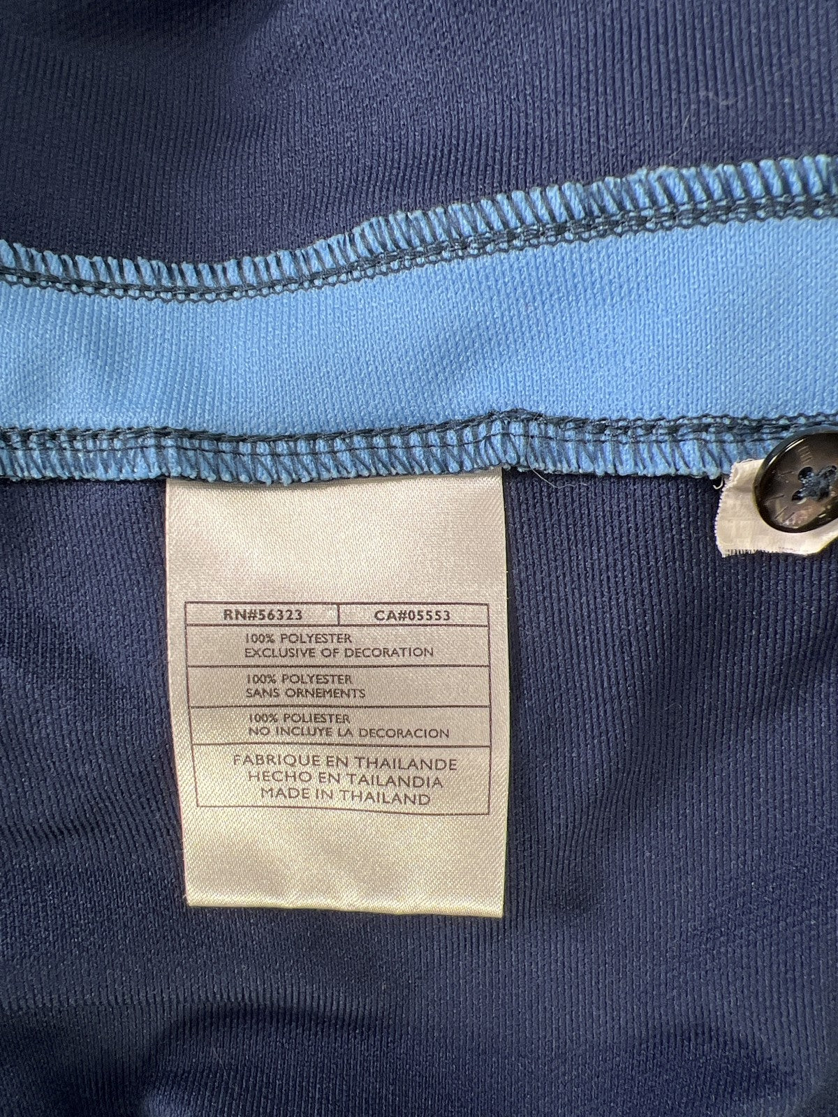 Nike Men’s Blue Short Sleeve Athletic Golf Polo Shirt - L