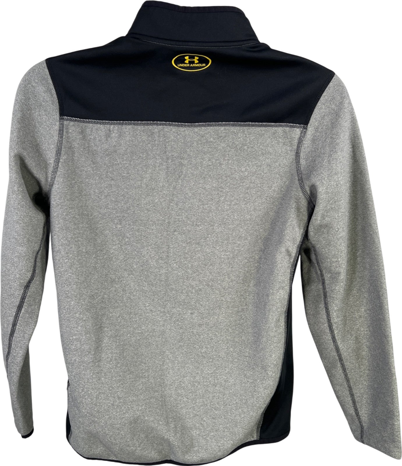 Under Armour Men’s Gray ColdGear Infrared Fleece 1/4 Zip Pullover Sweatshirt - S