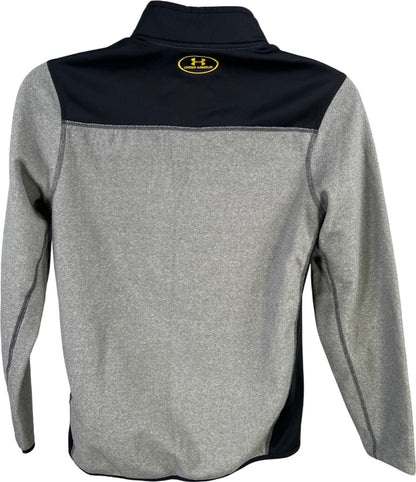 Under Armour Men’s Gray ColdGear Infrared Fleece 1/4 Zip Pullover Sweatshirt - S
