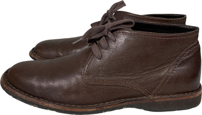 John Varvatos Men’s Brown Leather Hipster Chukka Boots - 9.5