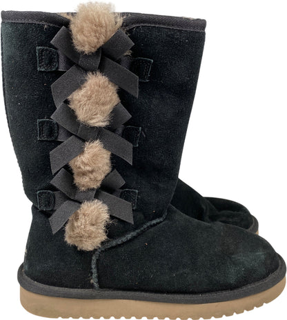 Koolaburra by UGG Women’s Black Victoria Tall Shearling Boots - 6