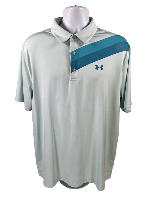 Under Armour Men's Blue Playoff Polo Shirt - XL